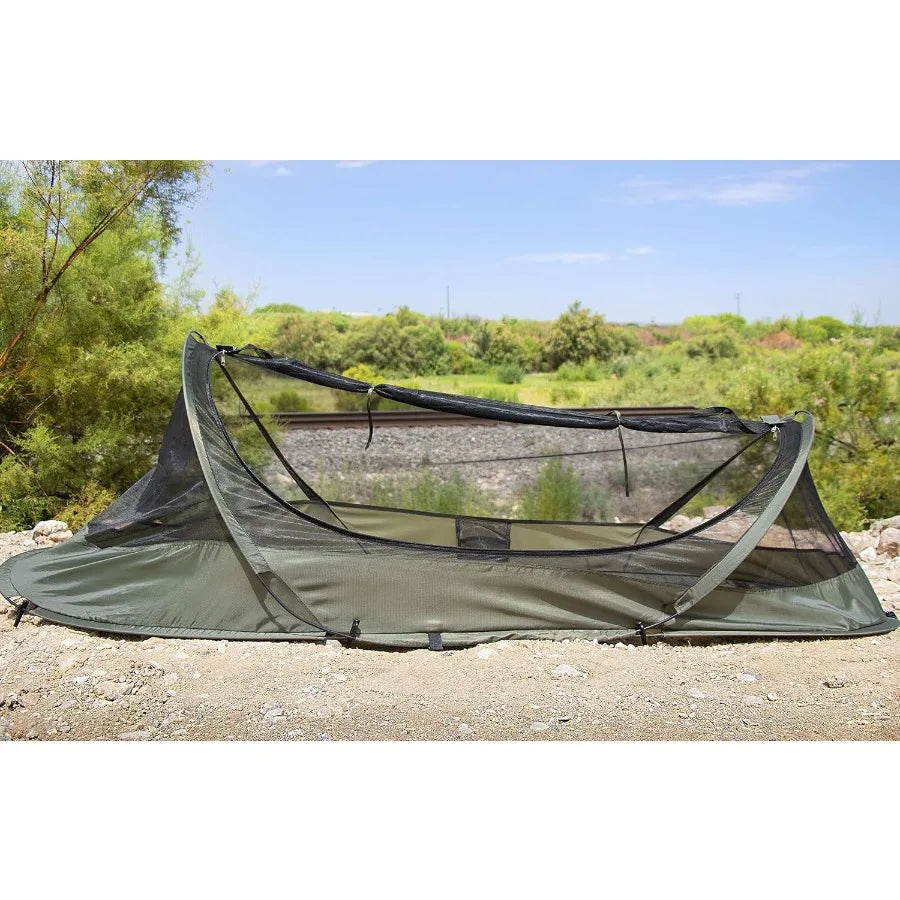 Bivy Tent Lightweight Single Person Sleeping Net For Outdoor Camping