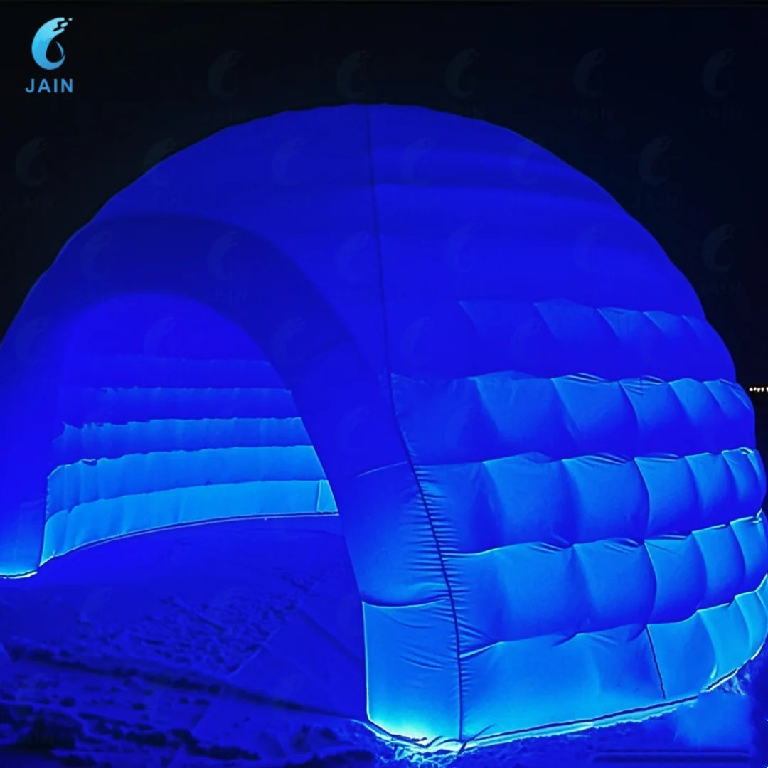 You can create unforgettable events with the JAIN Oxford inflatable igloo dome tent, a weather-ready centerpiece for your parties, festivals, exhibitions, and backyard celebrations.