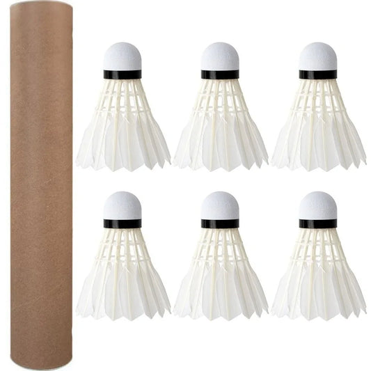 Professional Goose Feather Badminton Shuttlecocks Black Pack 3 6 12