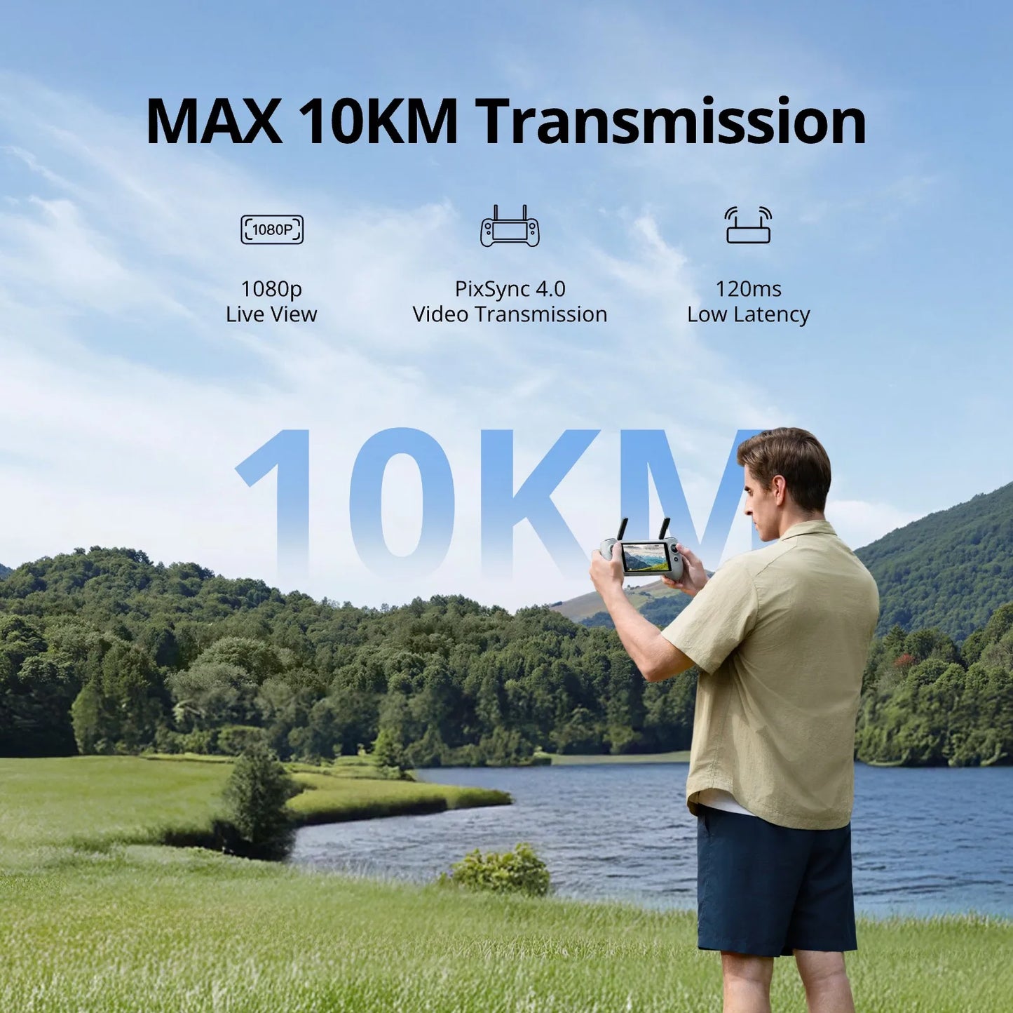 Capture pro‑level footage with the Potensic C0 ATOM 2 drone, your portable aerial companion for vivid 4K video, 8K photos, and reliable 10 km transmission that elevates every flight.