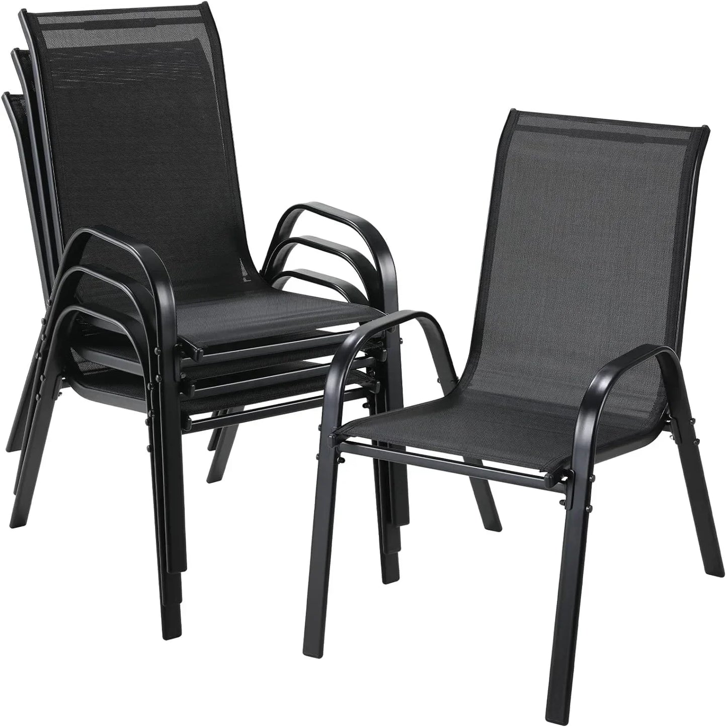 You can relax in sturdy, versatile folding garden chairs built for your outdoor living.