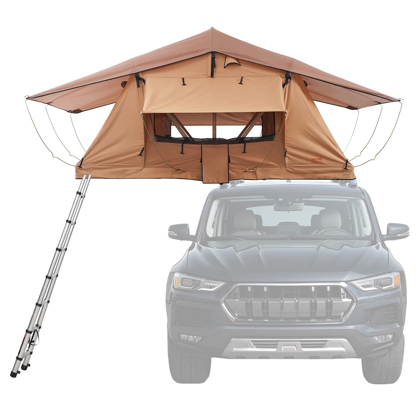 Elevate your camping with the SucceBuy Rooftop Tent, a rugged, easy-to-use shelter designed for adventures under the stars wherever you roam, rain or shine.