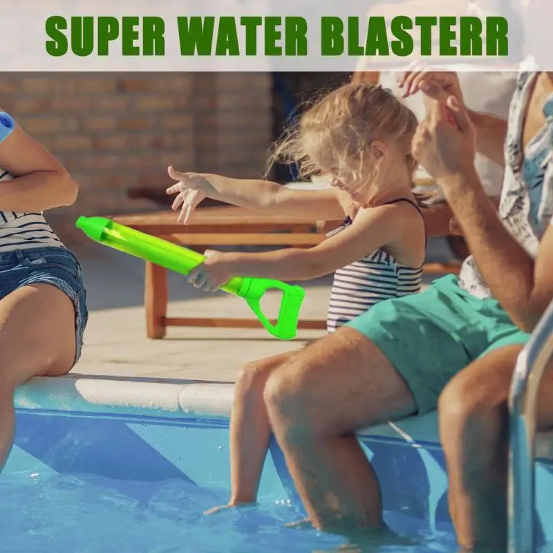 Water Squirter For Kids Long Range Soaker Toy Beach Pool Summer Fun
