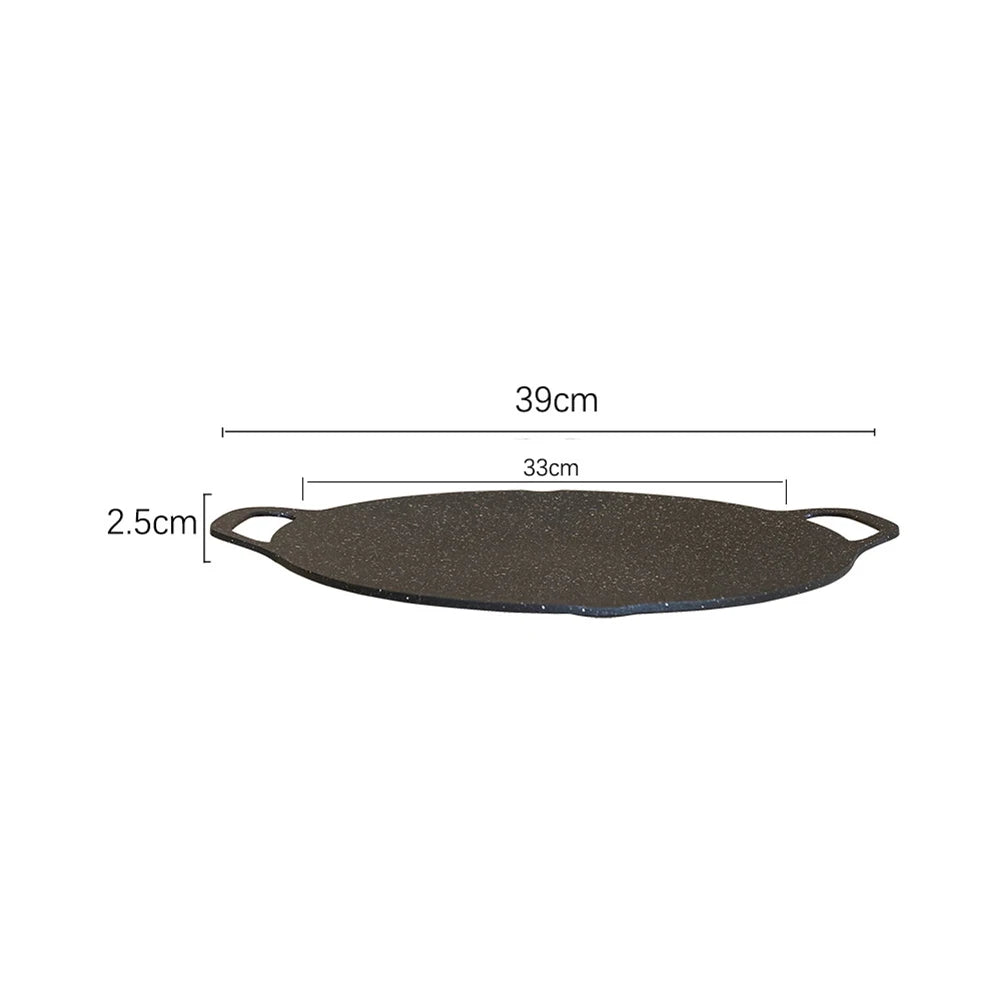 Shunmaii Nonstick Round Baking Pan Multi Purpose Bakeware For Kitchen Camping