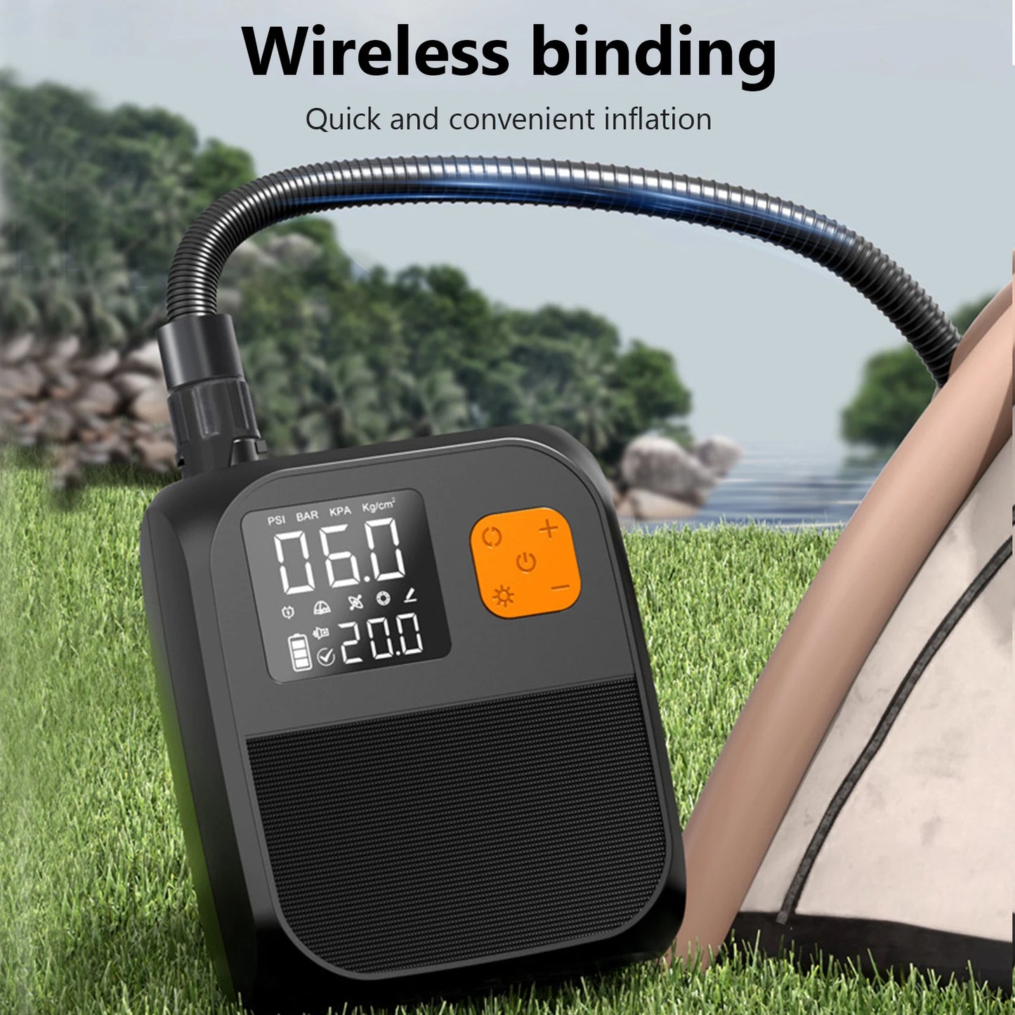 Alloet SUP 25 PSI Electric Pump For Inflatable Paddle Boards