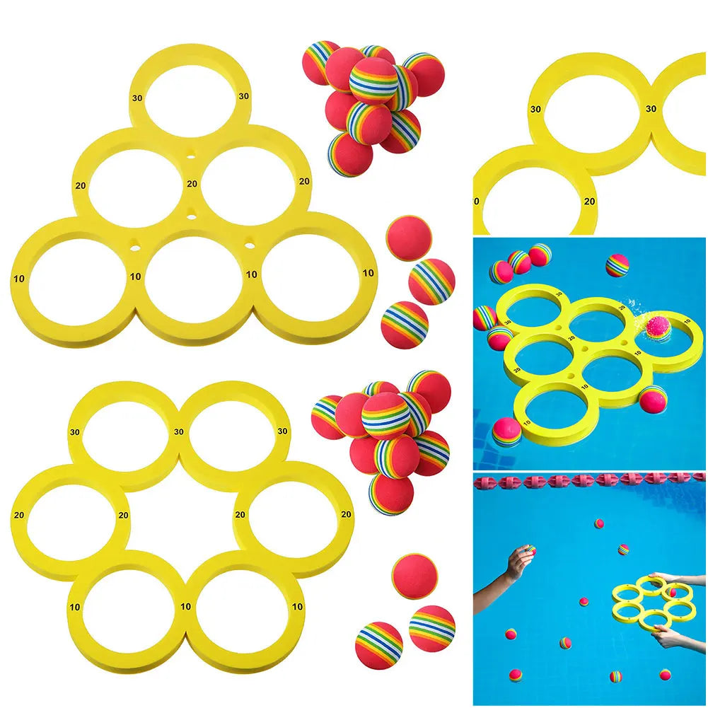 Turn every pool day into a splashy, competitive adventure with this all-in-one pool toys set designed for endless fun and laughter.