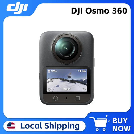 Capture every angle in stunning detail with the DJI Osmo 360 1 Inch 8K camera, engineered to elevate your immersive storytelling across 360 degree footage.