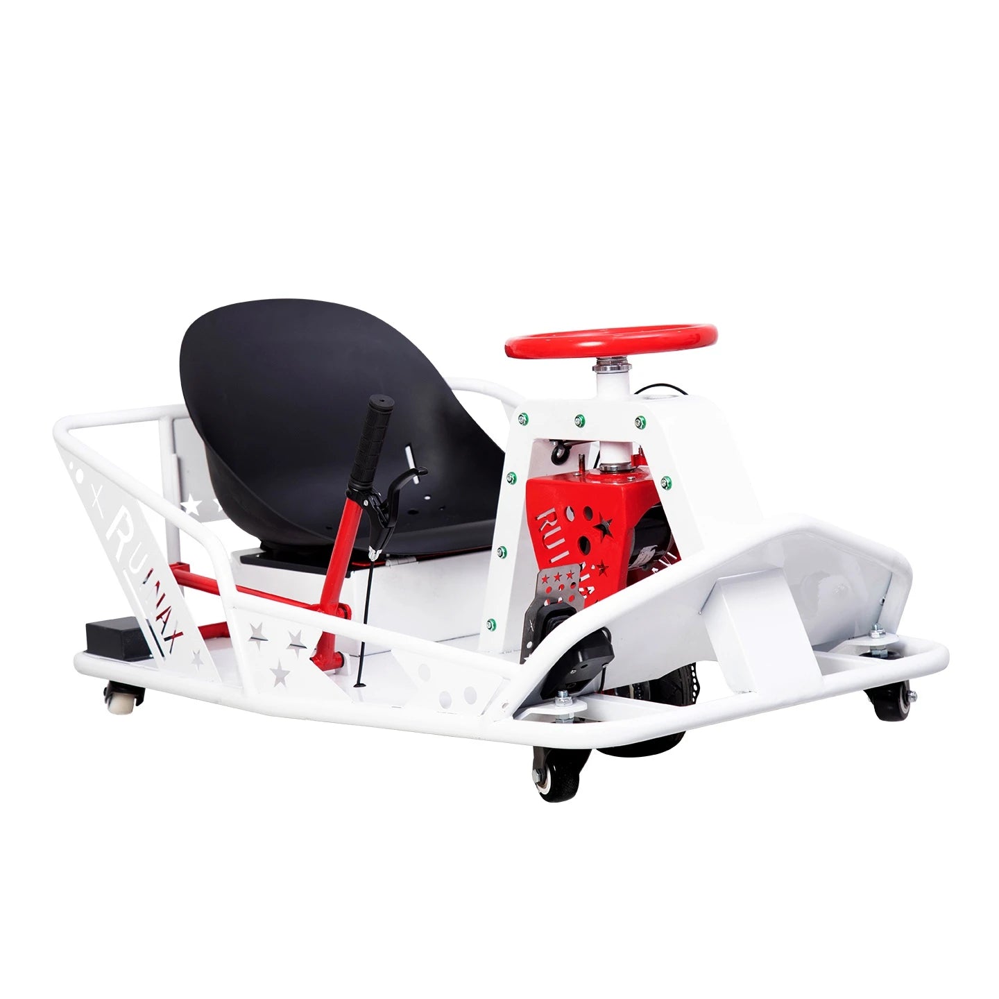 Unleash your inner racer with this adult electric drift kart built for fearless off road fun and thrilling backyard battles.