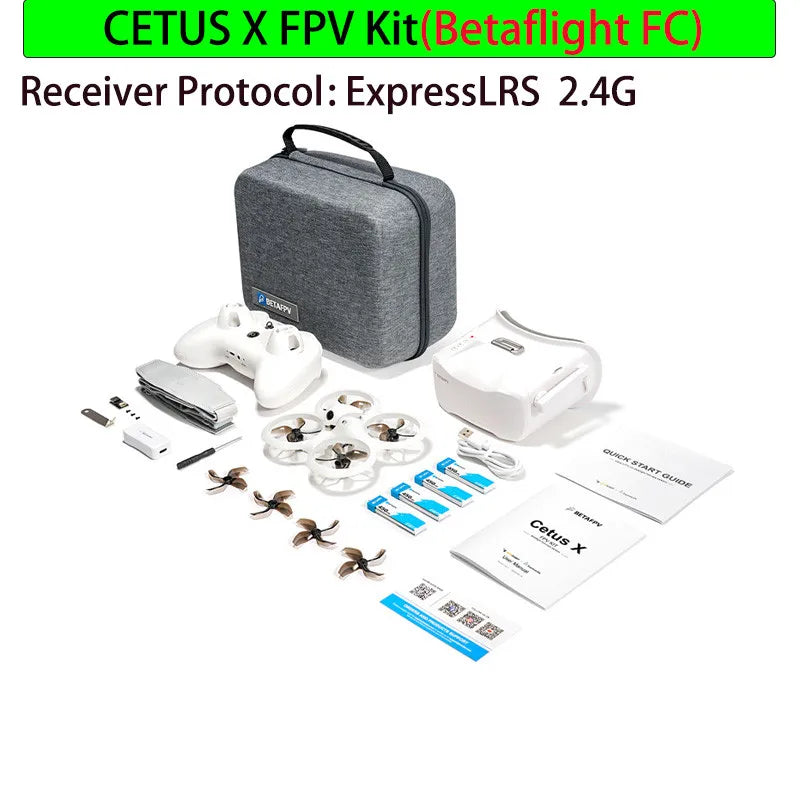 Discover precision and agility with BEYONDSKY's Cetus X FPV Kit, the compact indoor racer built for your quick flips, tight turns, and smooth control in small spaces.