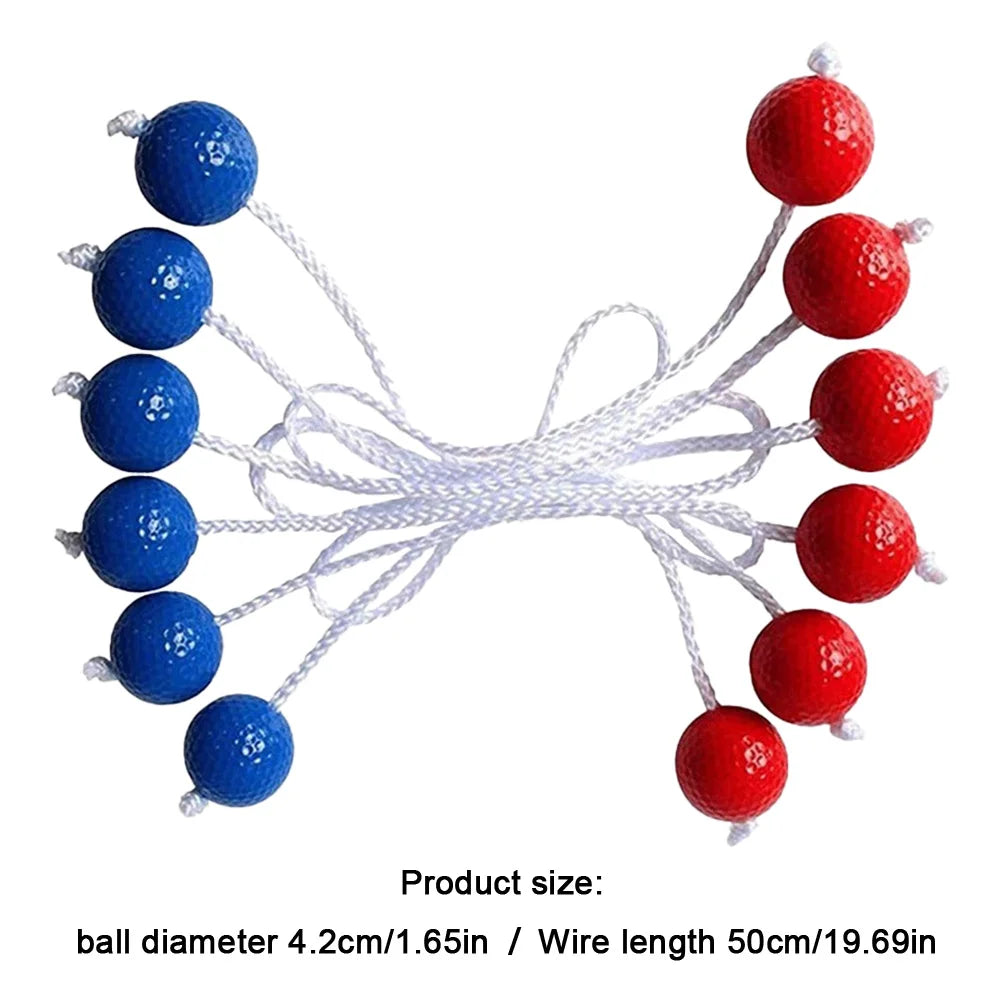 Upgrade your ladder toss game with this 6-pack of replacement bolas from Alloet, designed for durability, consistent throws, and quick, tool-free swaps.