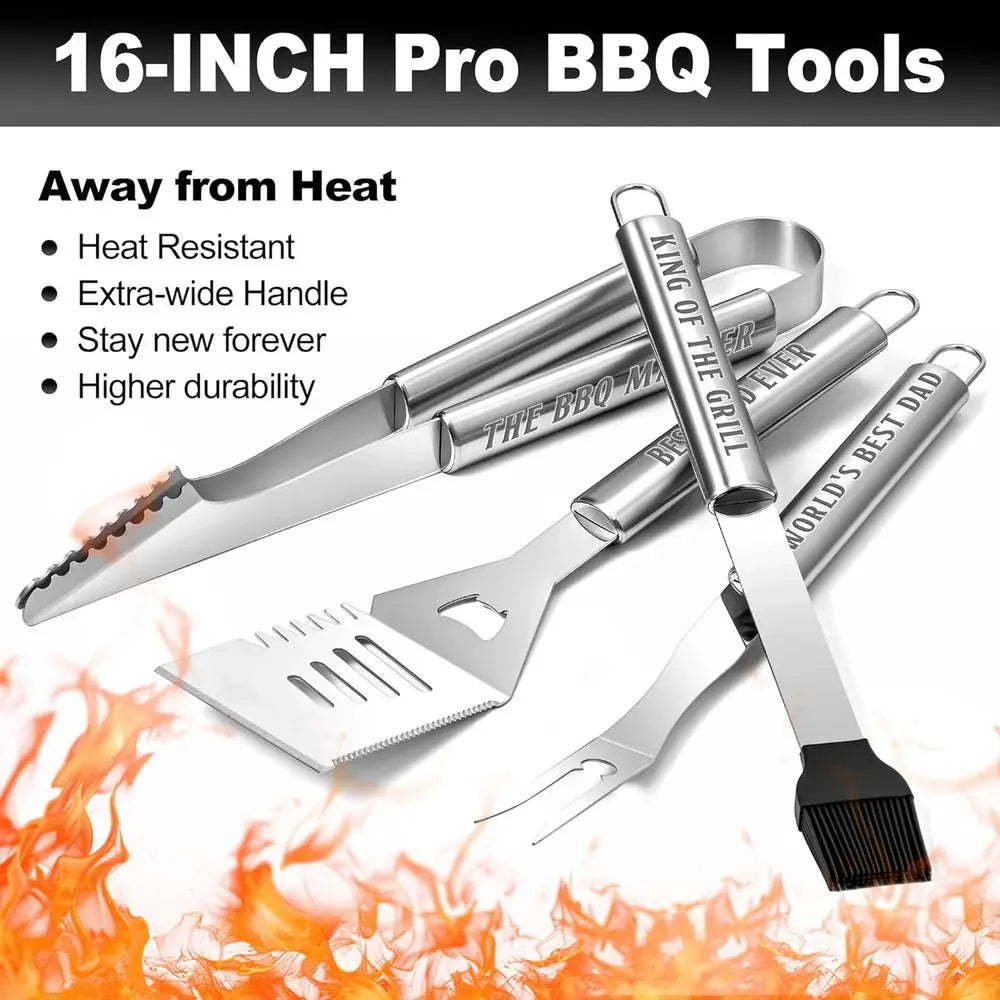 Turn up the heat and grill like a pro with the XMSJ grilling set for you.