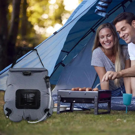 You can enjoy clean, refreshing showers anywhere with this rugged 20L Solar Shower Bag.