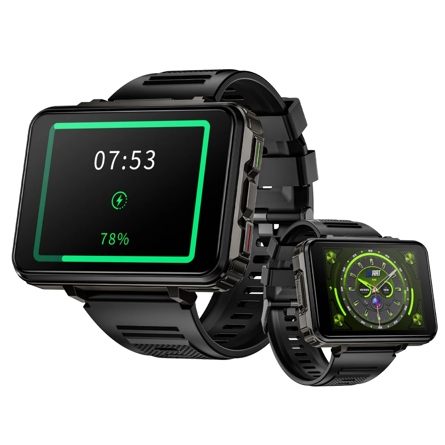 Lokmat Appllp 5 Max Android Watch Phone 4G Calls Dual Camera
