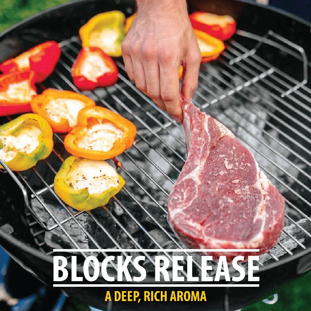 Elevate your barbecue with the rich, bourbon-infused aroma of Kentucky white oak wood chunks.