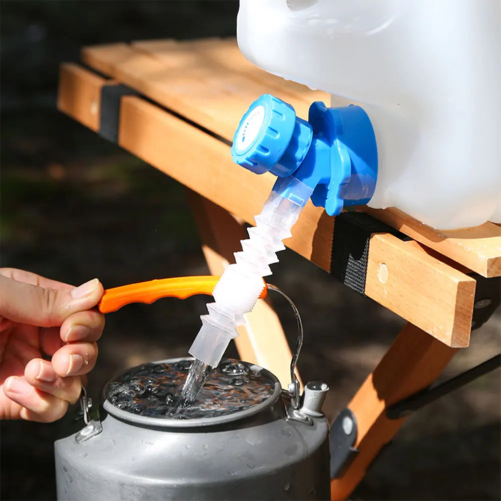 12L Water Storage Container With Spigot Leakproof For Camping And Hiking