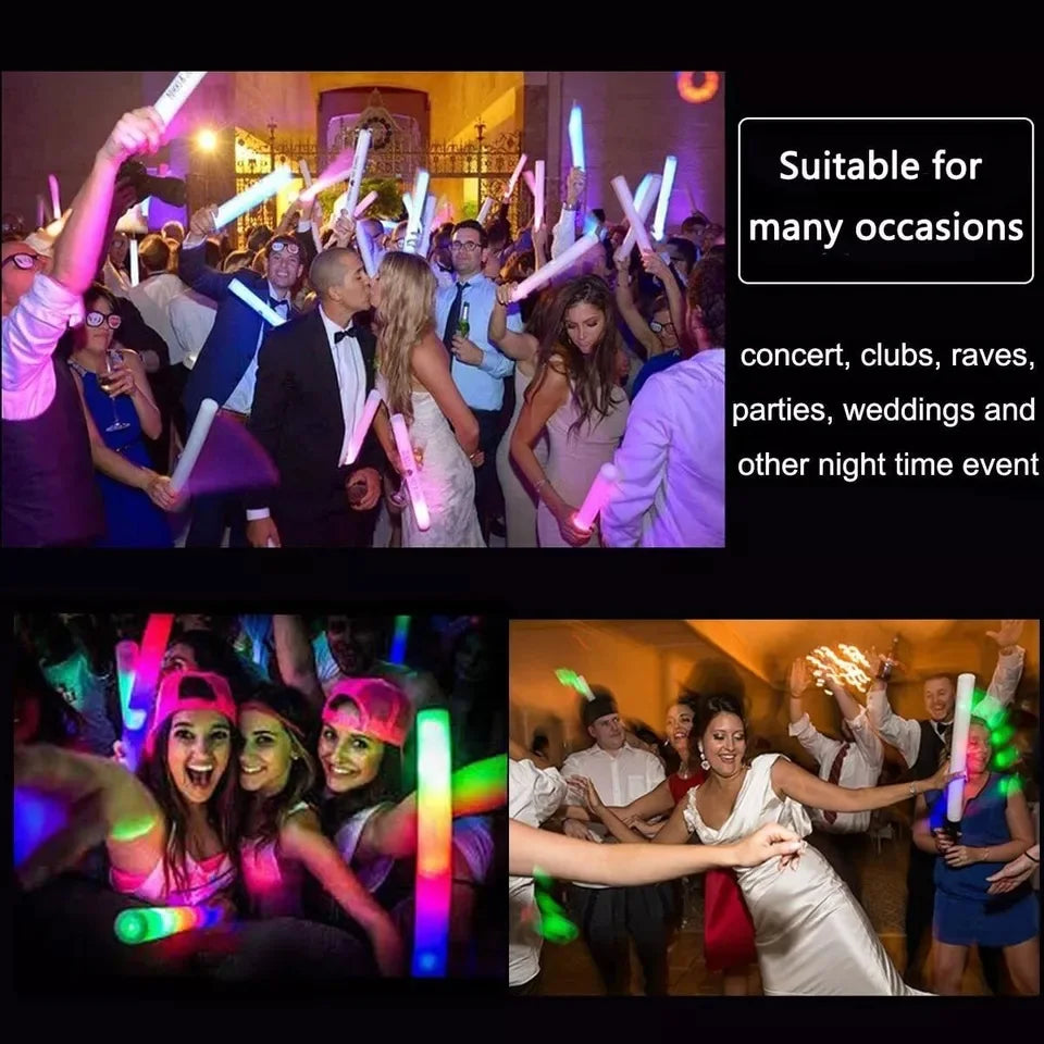 Light up your celebration with these LED Glow Sticks from jianyana, turning every moment into a radiant memory.