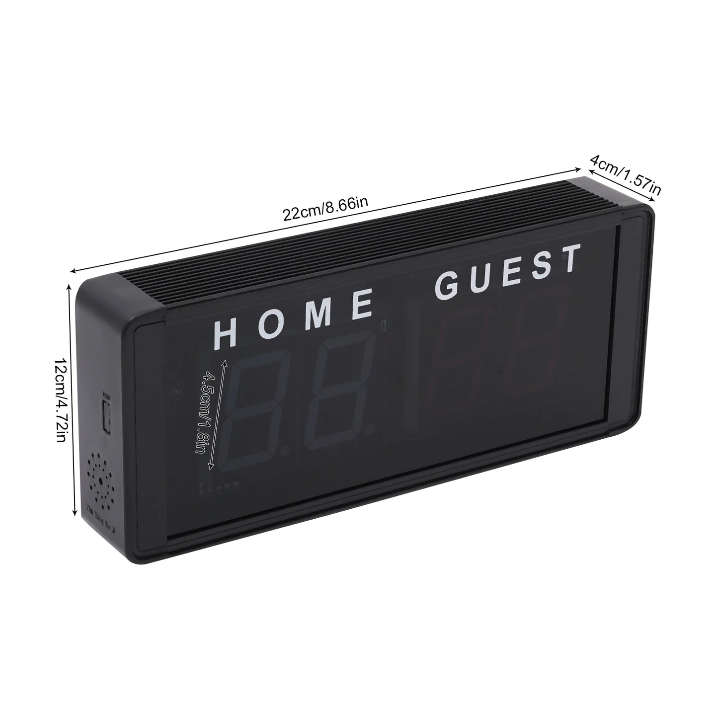 4-Digit LED Scoreboard Remote For Badminton Volleyball Ping Pong Table Tennis