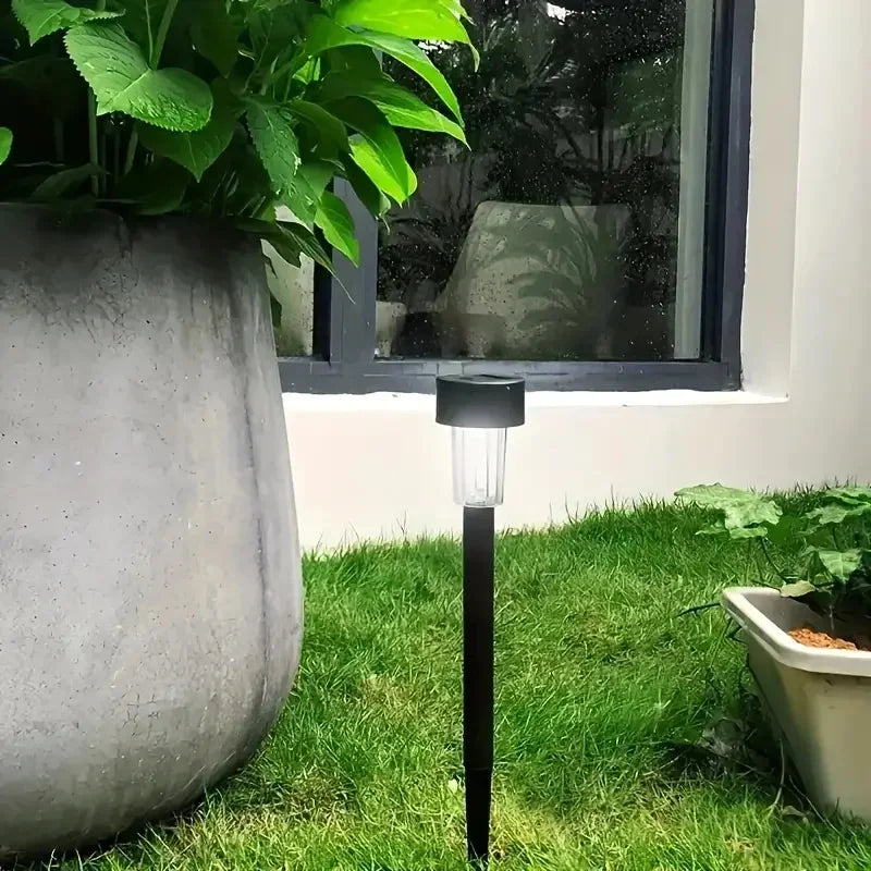 12 Pack Solar Powered Lawn Lights For Garden Courtyard Landscape