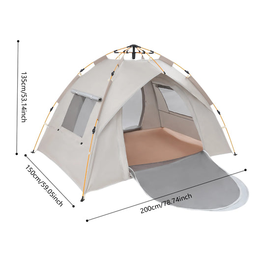 Two Person Outdoor Folding Tent Quick Automatic Opening Waterproof Camping Tent