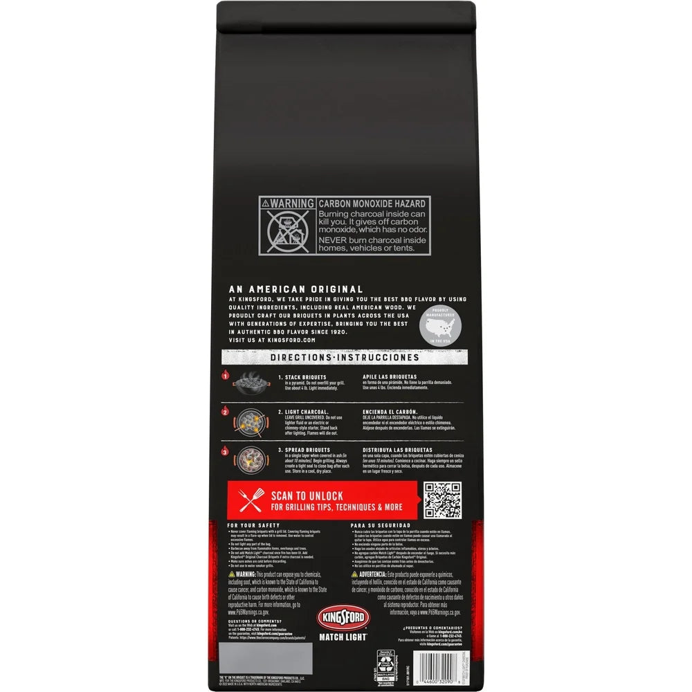 Instant Charcoal Briquettes 12 Lb No Lighter Fluid Needed Fast Lighting For BBQ