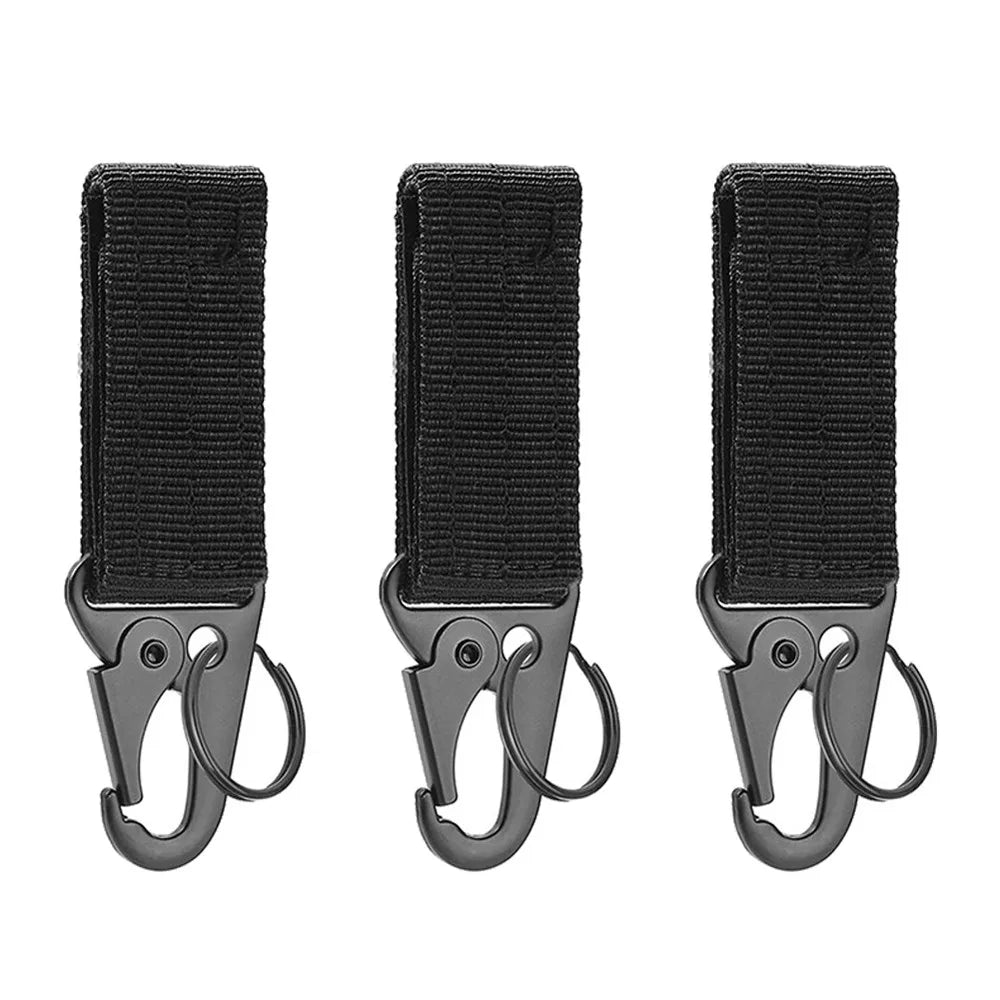 Upgrade your everyday carry with this compact 3 Piece Tactical Carabiner Set built for reliability, versatility, and quick access.