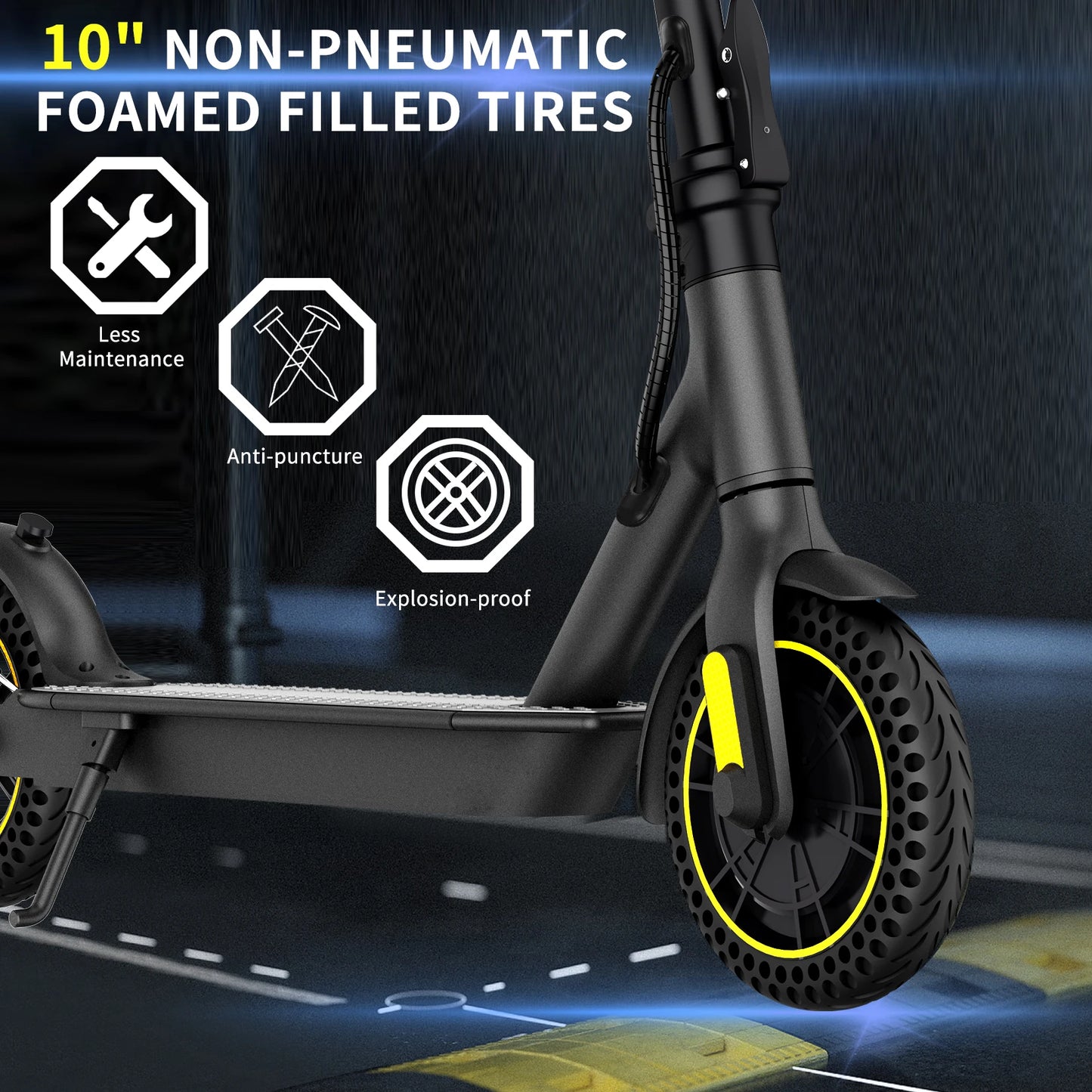 Experience effortless commuting with the tamnpoo 350W electric scooter built for daily adventures.