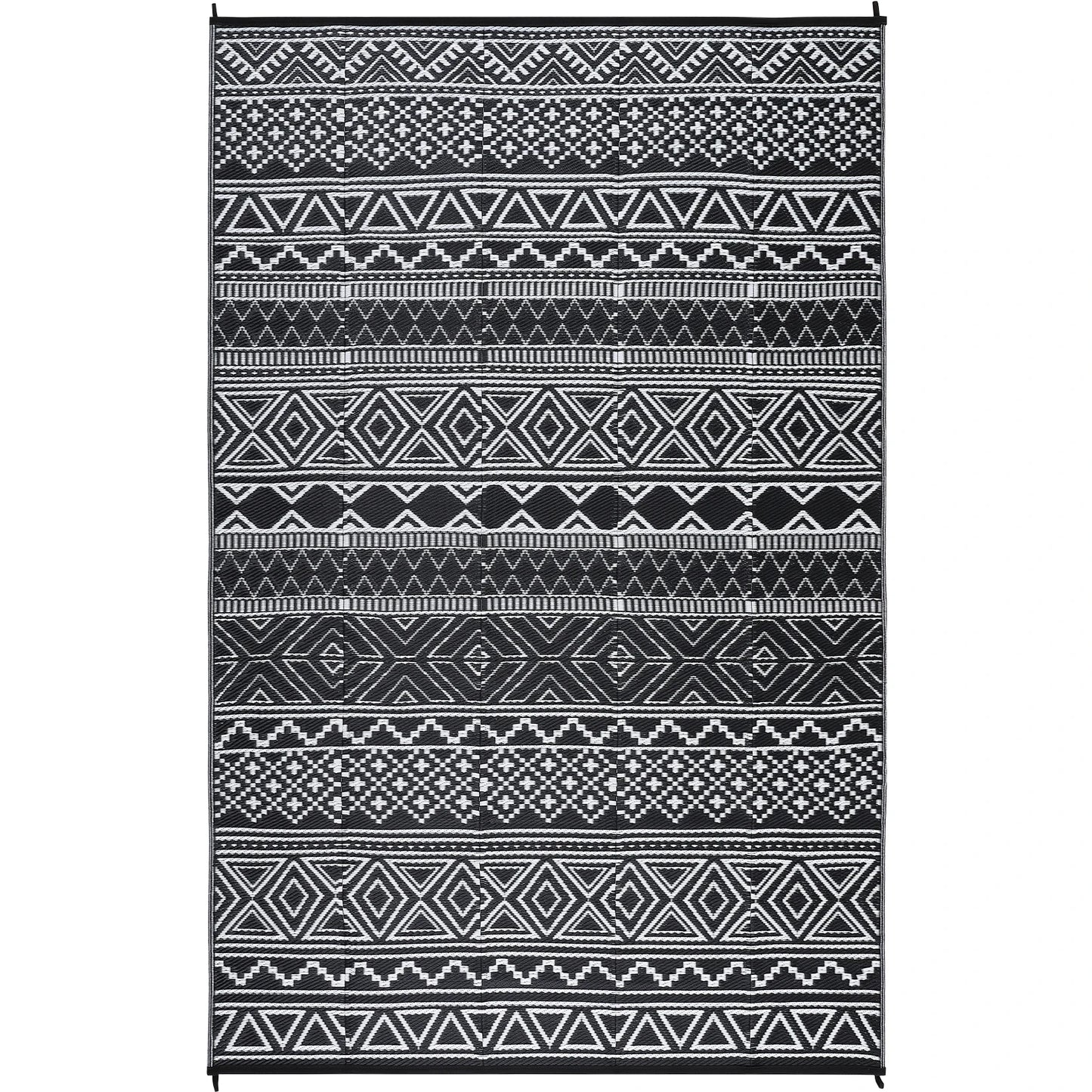 Upgrade your outdoor space with Studyset's weatherproof rug that brings boho charm, vibrant color, and practical durability to any patio, deck, or campsite, enduring sun, rain, and everyday use with easy care.