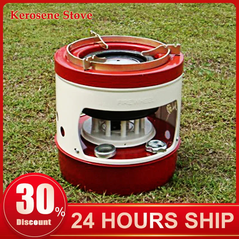 Experience reliable warmth and effortless meals on every outdoor trip with this kerosene stove, designed to perform when you need it most.