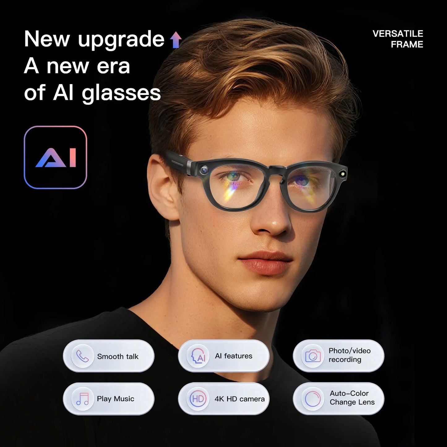Experience smarter eyewear that keeps you connected, protected, and in control with EIGIIS AI Smart Glasses.