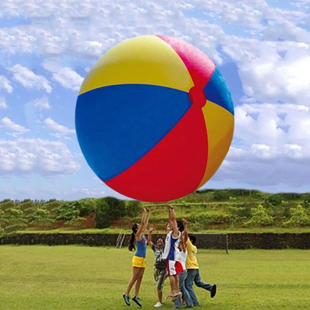 Large PVC Beach Ball 130cm and 150cm for Pool Volleyball Water Games