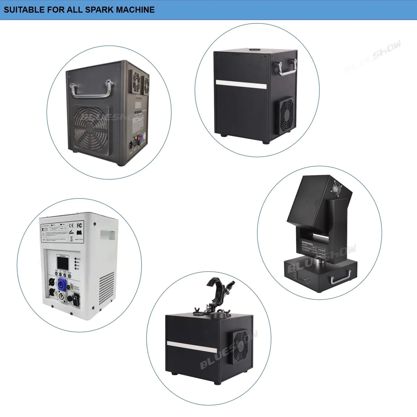 Blueshow Ti Powder 200g For Cold Sparkler Machines