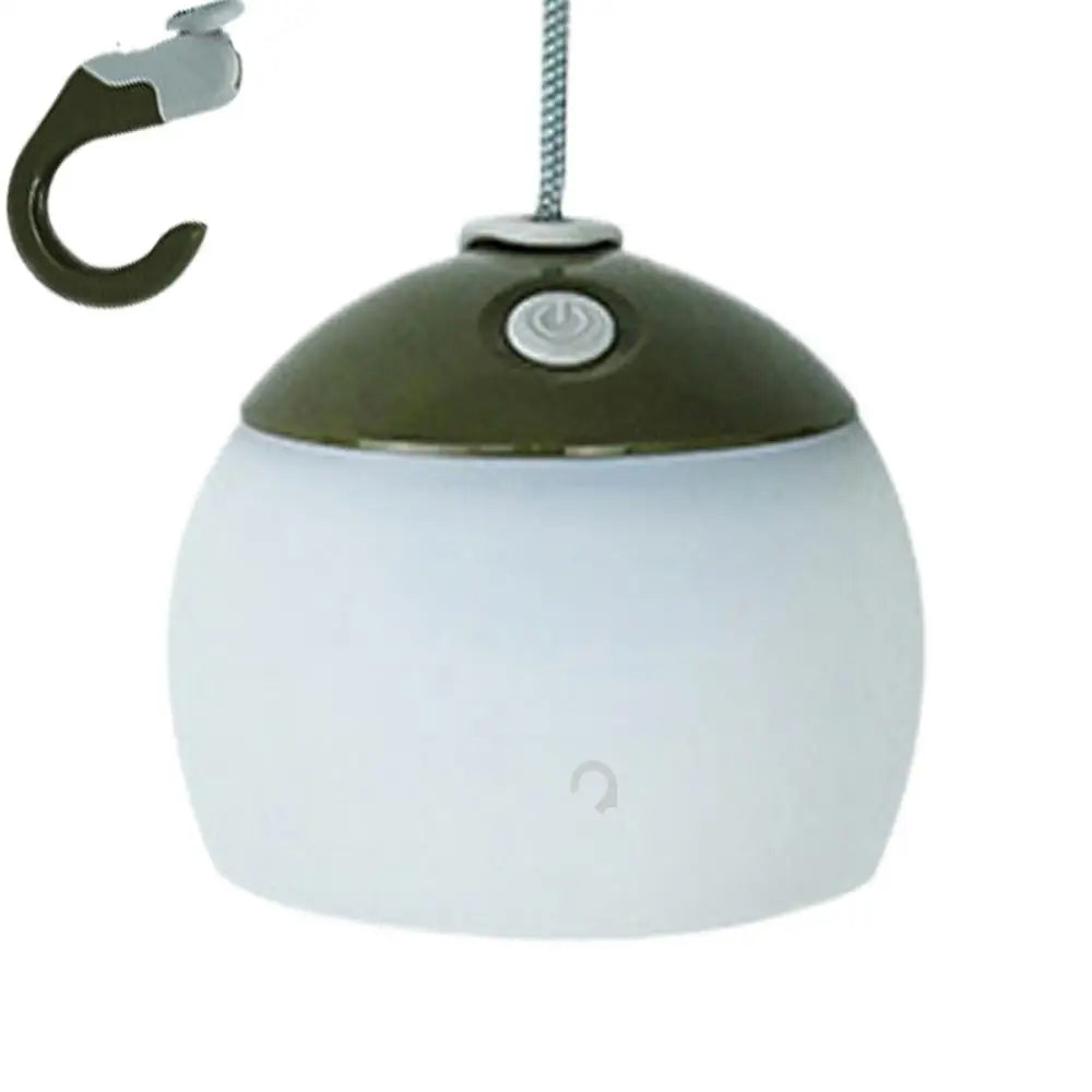 Illuminate your outdoor nights with a rechargeable LED camping light that powers up via Type C and doubles as a portable emergency power bank, keeping your camp fully charged for anywhere you roam.