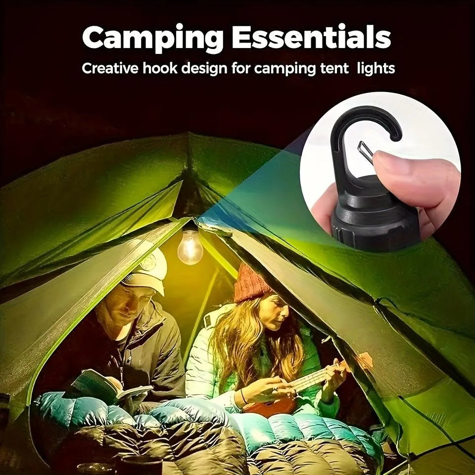 Solar Camping Light Type C 3 Modes Waterproof Portable for Hiking Emergencies