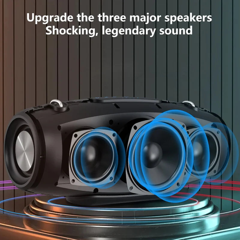 S67 Wireless Speaker With Shoulder Strap Outdoor Waterproof Portable