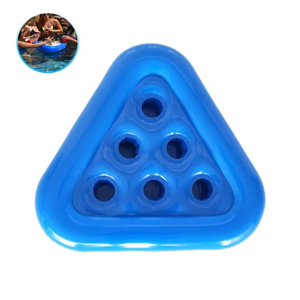 Inflatable Beer Pong Hat Kids Toy Floating Pong Game For Swimming Pool Party Supplies Beach Inflatable Toys Giant Beer Pong Toss