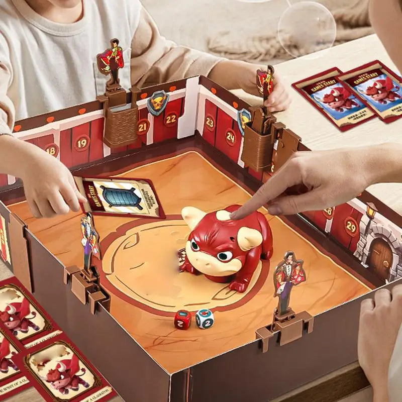 Bullfighter Interactive Card Game For Kids And Adults Board Game For Two To Four Players Educational Toy