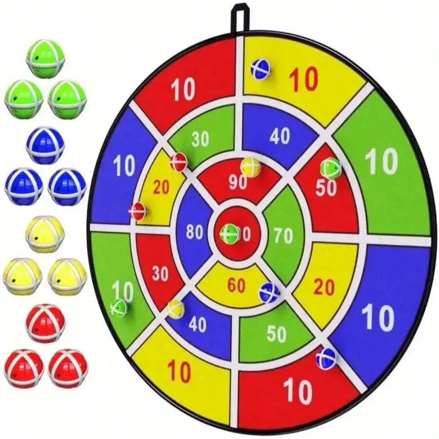 Experience safe, active fun with the NONECN 29 inch dart board designed for you and your family.