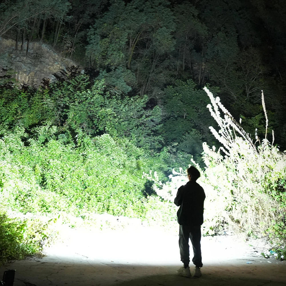 COB LED Inspection Lamp Waterproof Flashlight With Magnetic Base Emergency Light