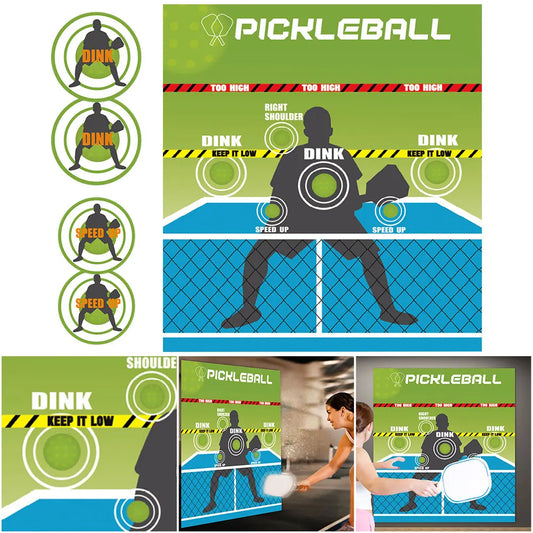 Boost your pickleball skills with a compact rebounder that turns any wall into a focused solo-training partner.