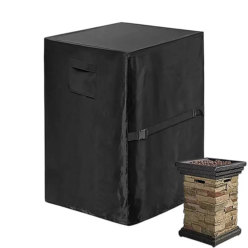BBQ Grill Barbeque Cover Waterproof Square Fire Pit Cover Outdoor Rainproof