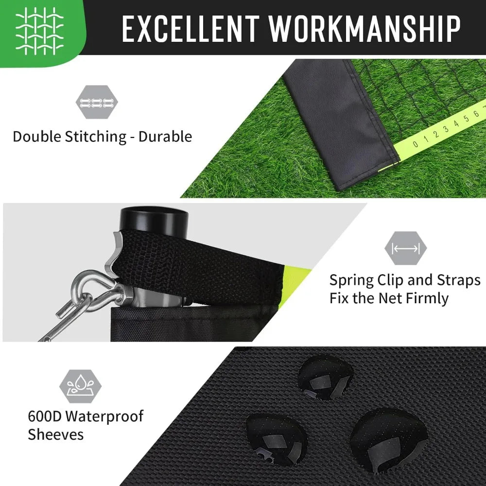 With the Olybeaka 20ft portable badminton net set, you unlock fast setup, sturdy play, and backyard-friendly fun anywhere, rain or shine, for family games, training, and weekend tournaments.