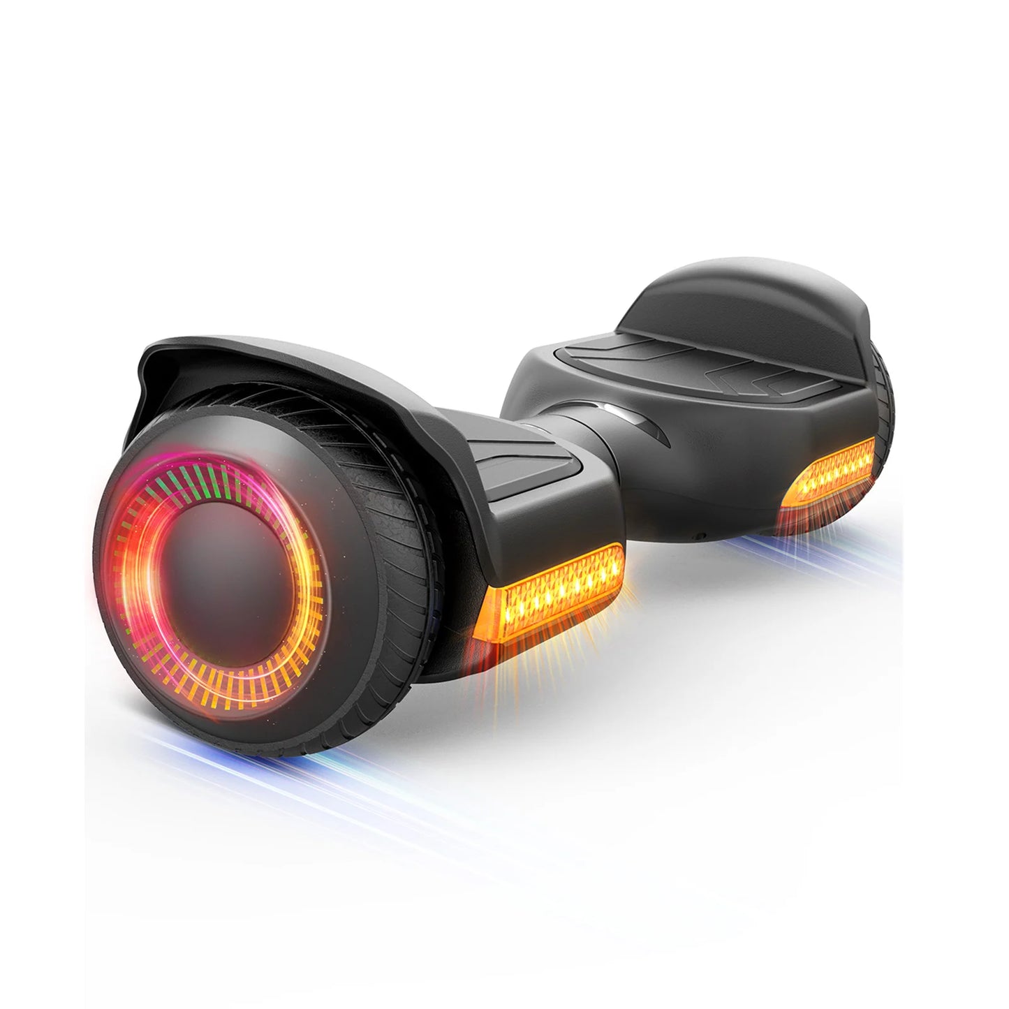 GYROORCE presents a 6.5 inch all-terrain self-balancing hoverboard built for kids to ride with confidence and style.