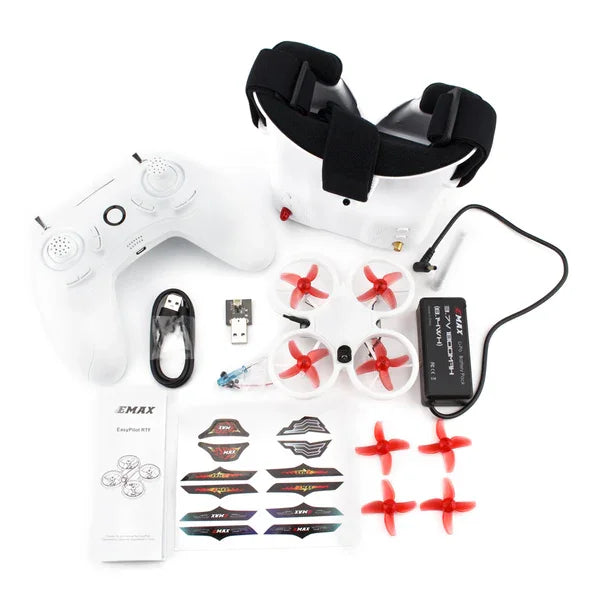 Kick off your FPV adventures with the EMAX EZ Pilot, a compact beginner-friendly racer designed for safer indoor flights.