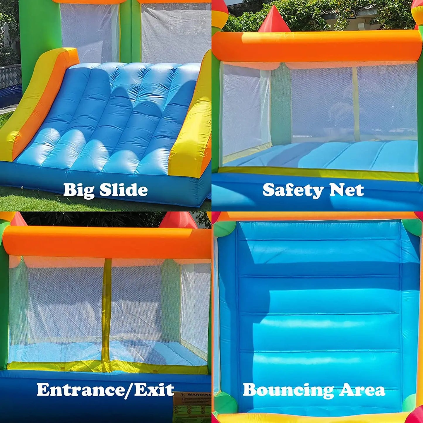Turn your yard into a burst of laughter and adventure with the NONEDesign Yard Inflatable Bounce House, a trusted inflatable playground for family fun.