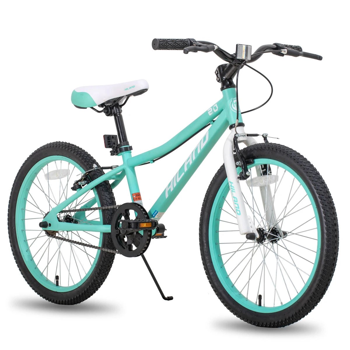 Hiland 20 Inch Kids Mountain Bike With Dual Handbrakes For Boys And Girls
