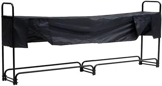 Keep your firewood stacked and ready for evenings with this Half Cord Outdoor Firewood Rack, engineered for durability and lasting outdoor use.