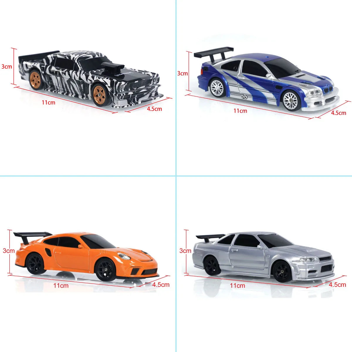 Unitru brings you a US stock 1 to 43 RC speed car with fast, responsive action, exciting drifting dynamics, durable construction, and ready-to-run convenience designed for newcomers and seasoned hobbyists alike.