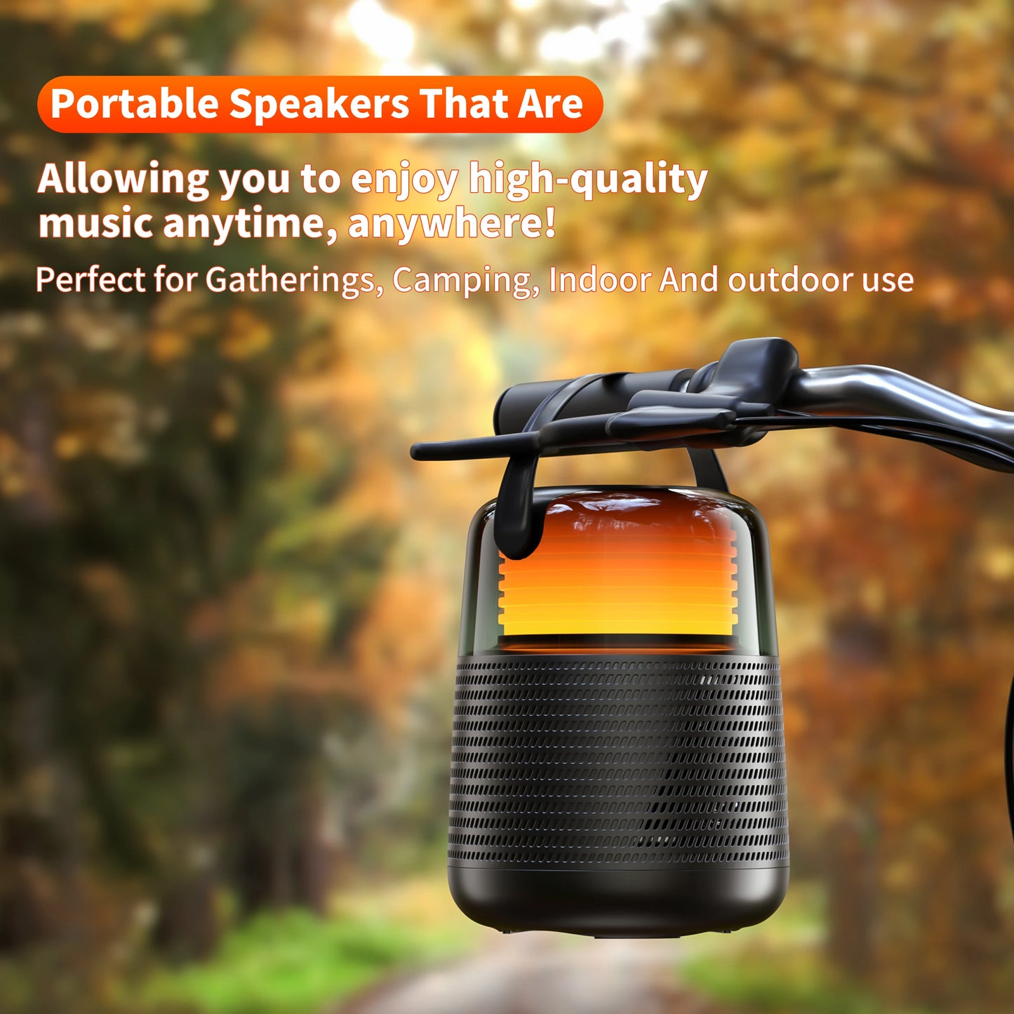 Experience bold, Hi-Res sound on the go with the QERE HF55 Bluetooth Speaker. You enjoy immersive 20W audio with crisp highs, punchy mids, room-filling bass, and a wide soundstage for playlists, movies, and calls. You benefit from a long‑lasting 3600mAh