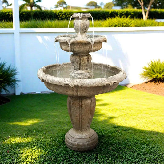 Elevate your outdoor living with a bold 3 tier concrete fountain that delivers soothing water drama and modern design.