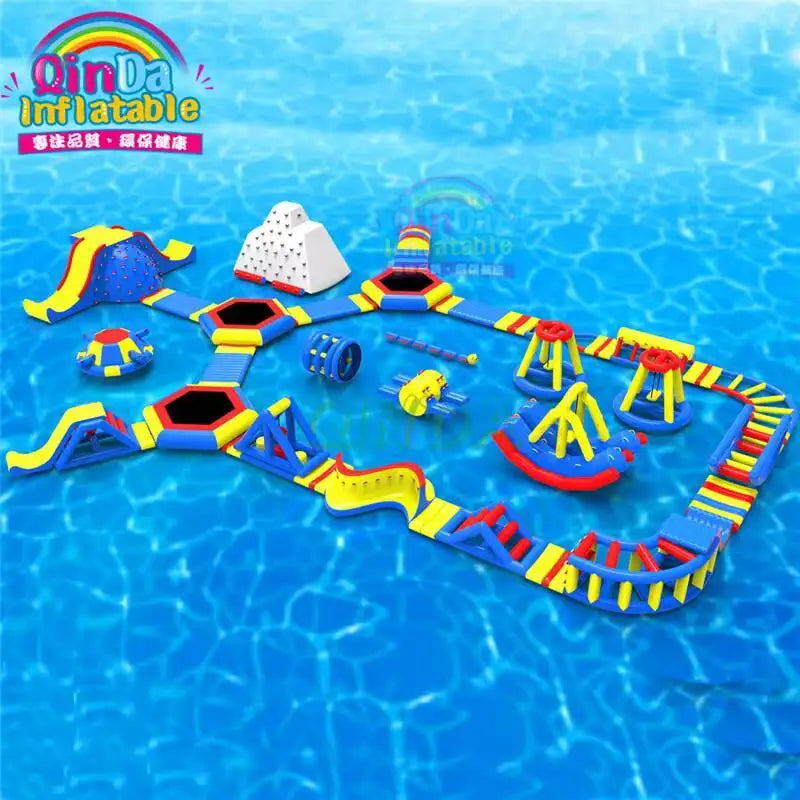 Qinda Inflatable Commercial Water Park Outdoor Play Center For Kids